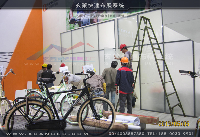 赛克展台搭展-自行车展展台搭展-上海辣椒视频展览工厂04