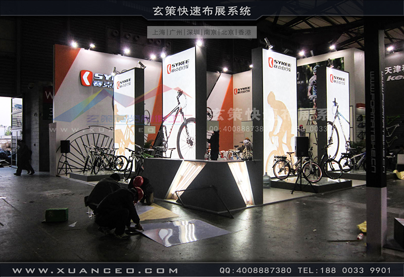 赛克展台搭展-自行车展展台搭展-上海辣椒视频展览工厂05