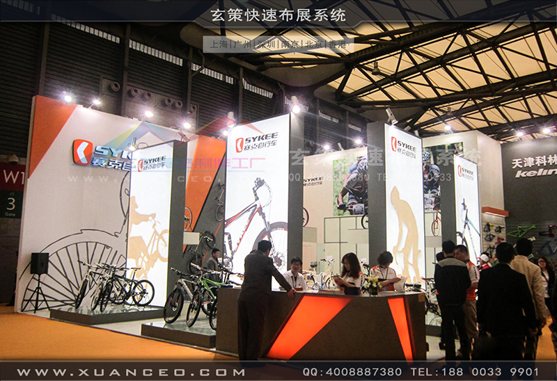 赛克展台搭展-自行车展展台搭展-上海辣椒视频展览工厂07