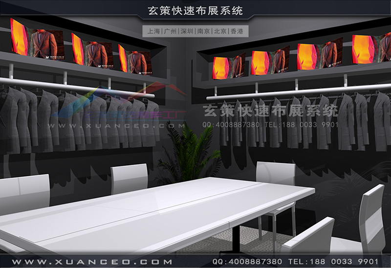 鲁泰纺织辣椒视频污版-纺织展展台搭展-上海辣椒视频展览工厂05